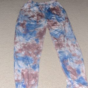 tie dye sweatpants